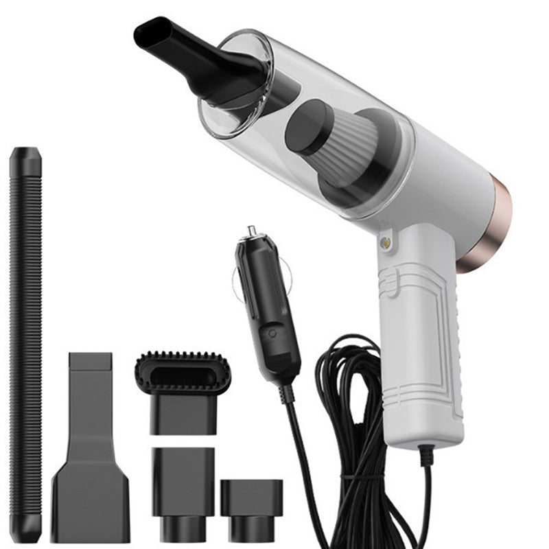 Powerful Mini Car Vacuum Cleaner – Dual Purpose