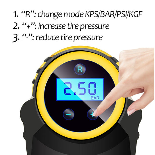 Portable Smart Digital Air Compressor